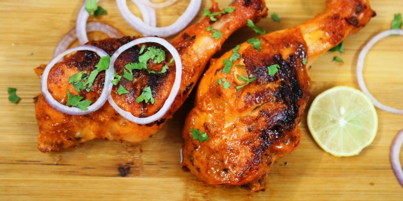 Tandoori Drumsticks in Oven/Grill